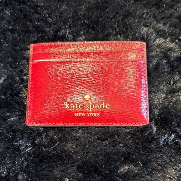 Kate Spade Madison Red Jam Card Case - Picture 6 of 6